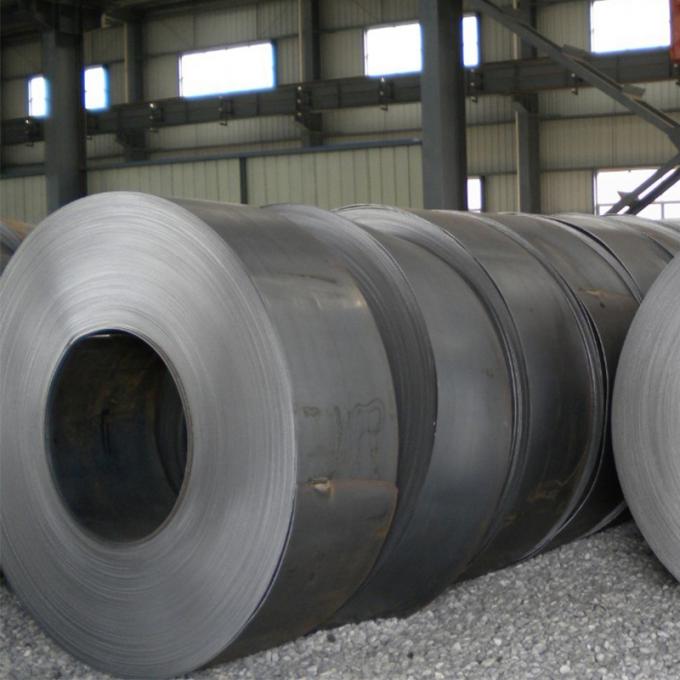 Οικοδομικό υλικό ASTM Q235 Q345 ήπιο μαύρο φύλλο μετάλλων σπειρών χάλυβα κας άνθρακας στη σπείρα 0