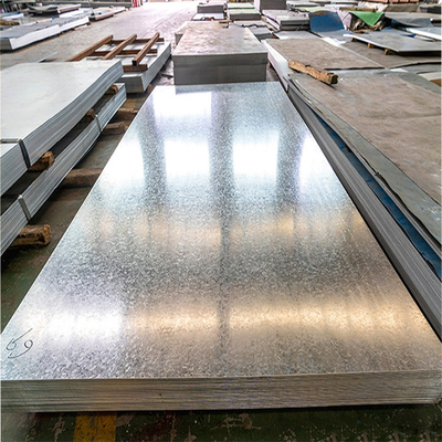 SECC Galvanized Steel Sheet 8mm Dx52d Z140 Hot Dip Galvanized